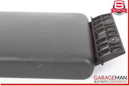 97-04 Mercedes R170 SLK320 Center Console Arm Rest Storage Cover Lid Black OEM