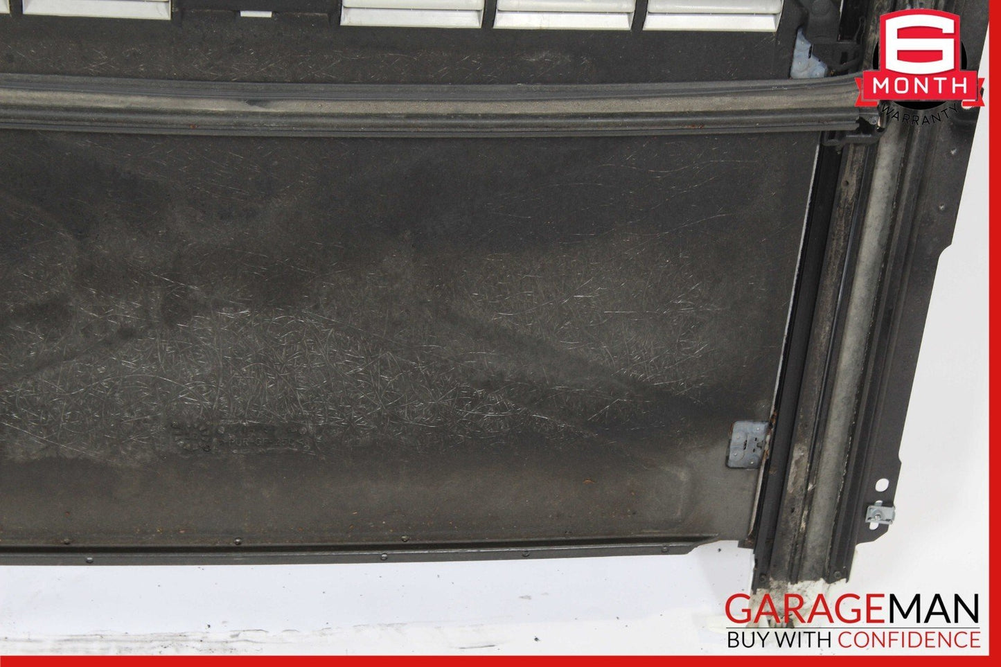 06-12 Mercedes X164 GL450 Top Upper Sunroof Sun Roof Frame Rail Glass Assembly