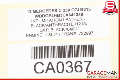 12-14 Mercedes W204 C250 Rear Left Side Spindle Knuckle Hub Bearing Assembly