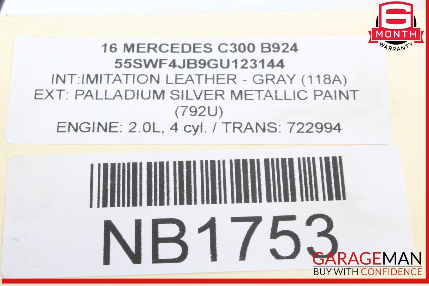 15-20 Mercedes W205 C300 2.0L Engine Timing Cover 2740150700 OEM