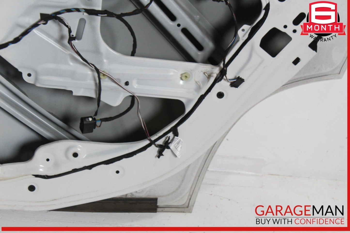 12-15 BMW X1 Rear Right Passenger Side Door Shell White OEM