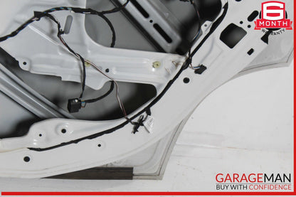 12-15 BMW X1 Rear Right Passenger Side Door Shell White OEM