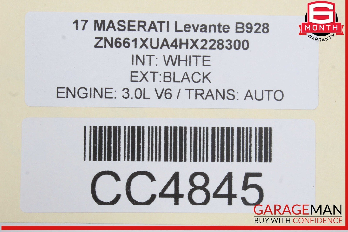 17-20 Maserati Levante M161 Rear Axle Driveshaft Drive Shaft 06700350480 OEM