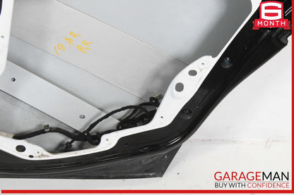 17-22 Alfa Romeo Giulia Rear Right Exterior Door Shell Assembly OEM