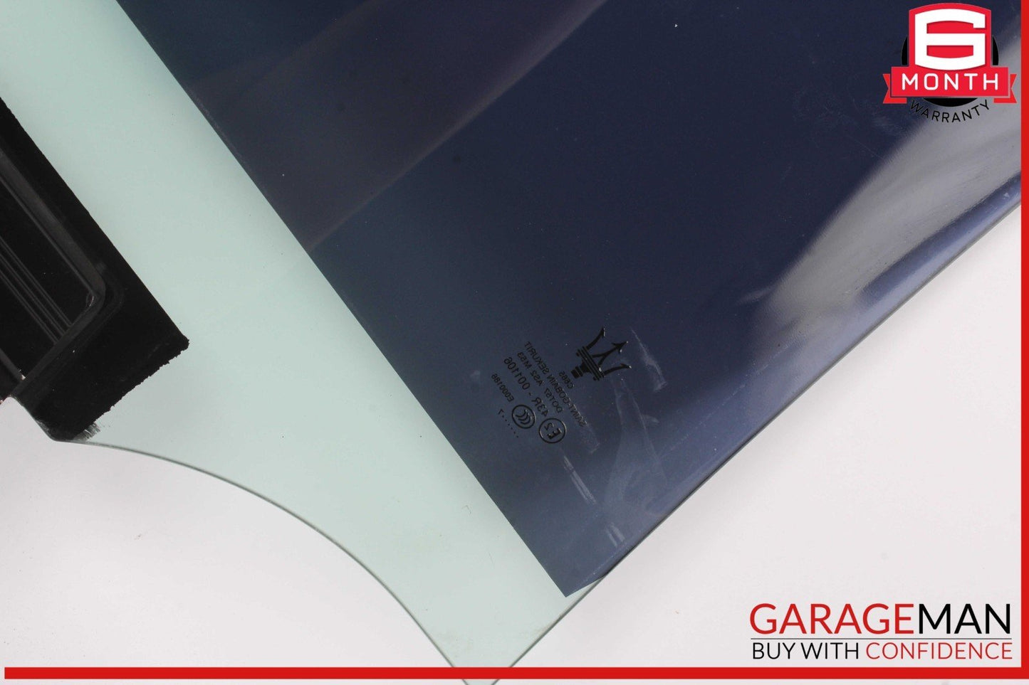 14-22 Maserati Ghibli M157 Rear Left Driver Side Door Window Glass OEM
