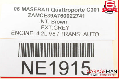 03-10 Maserati Quattroporte M139 Front Right Wheel Spindle Knuckle Hub Bearing