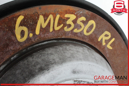 06-12 Mercedes W164 ML350 Rear Left Driver Side Spindle Knuckle w/ Rotor Disc