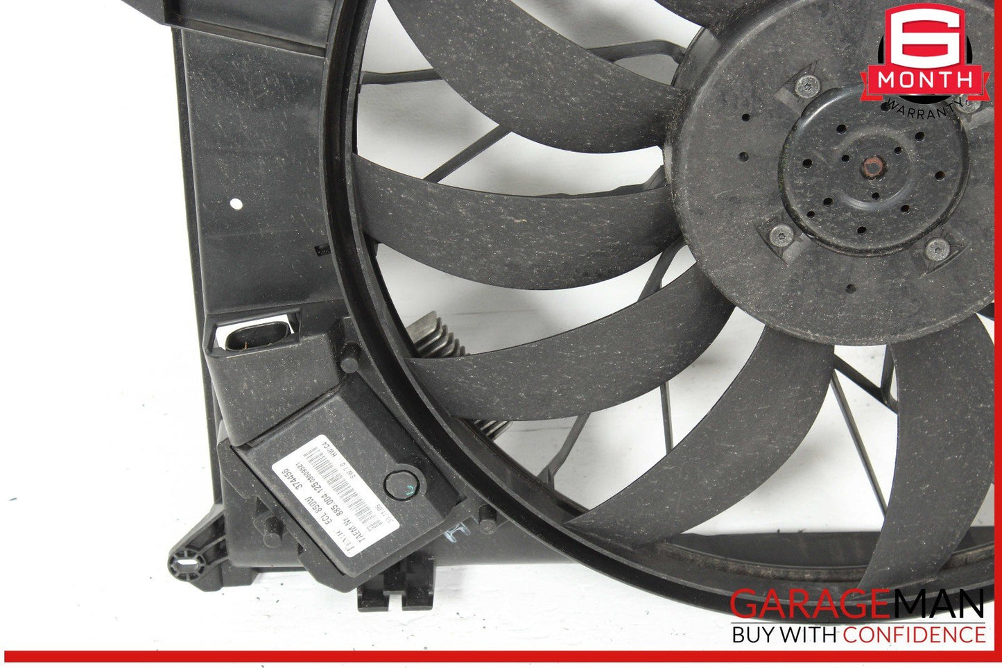 06-13 Mercedes X164 GL450 GL550 Engine Motor Radiator Cooling Fan Assembly OEM