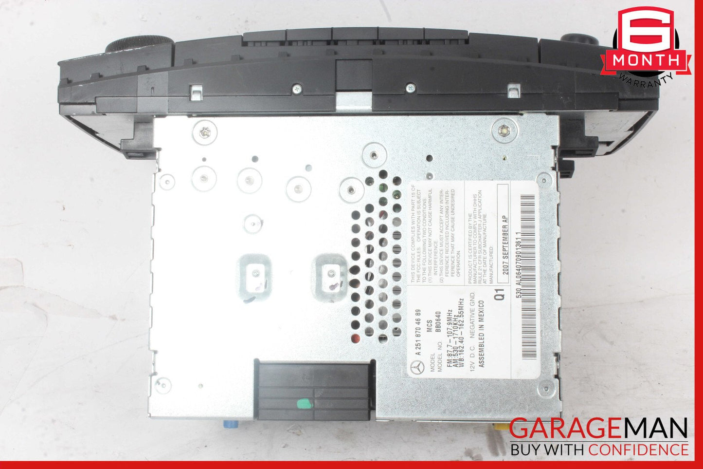06-12 Mercedes W251 R350 R550 Command Head Unit Navigation Radio CD Player OEM