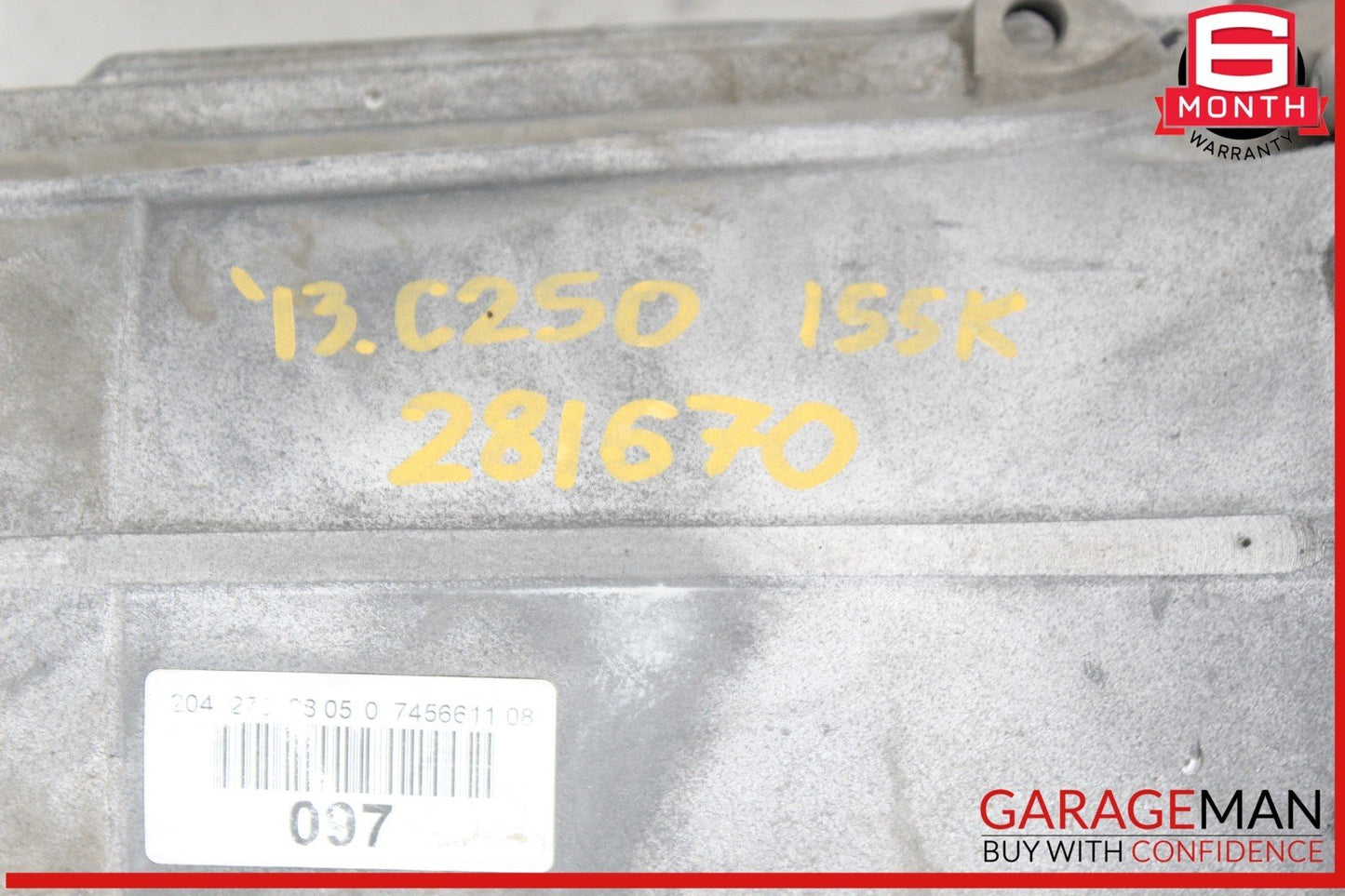 12-15 Mercedes W204 C250 7G Automatic Transmission Assembly 722.997 OEM 155k