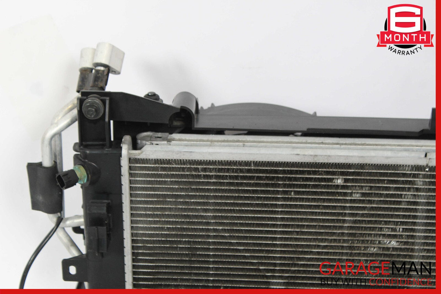 13-17 Nissan Leaf Engine Motor Cooling Radiator A/C AC Condenser Assembly OEM