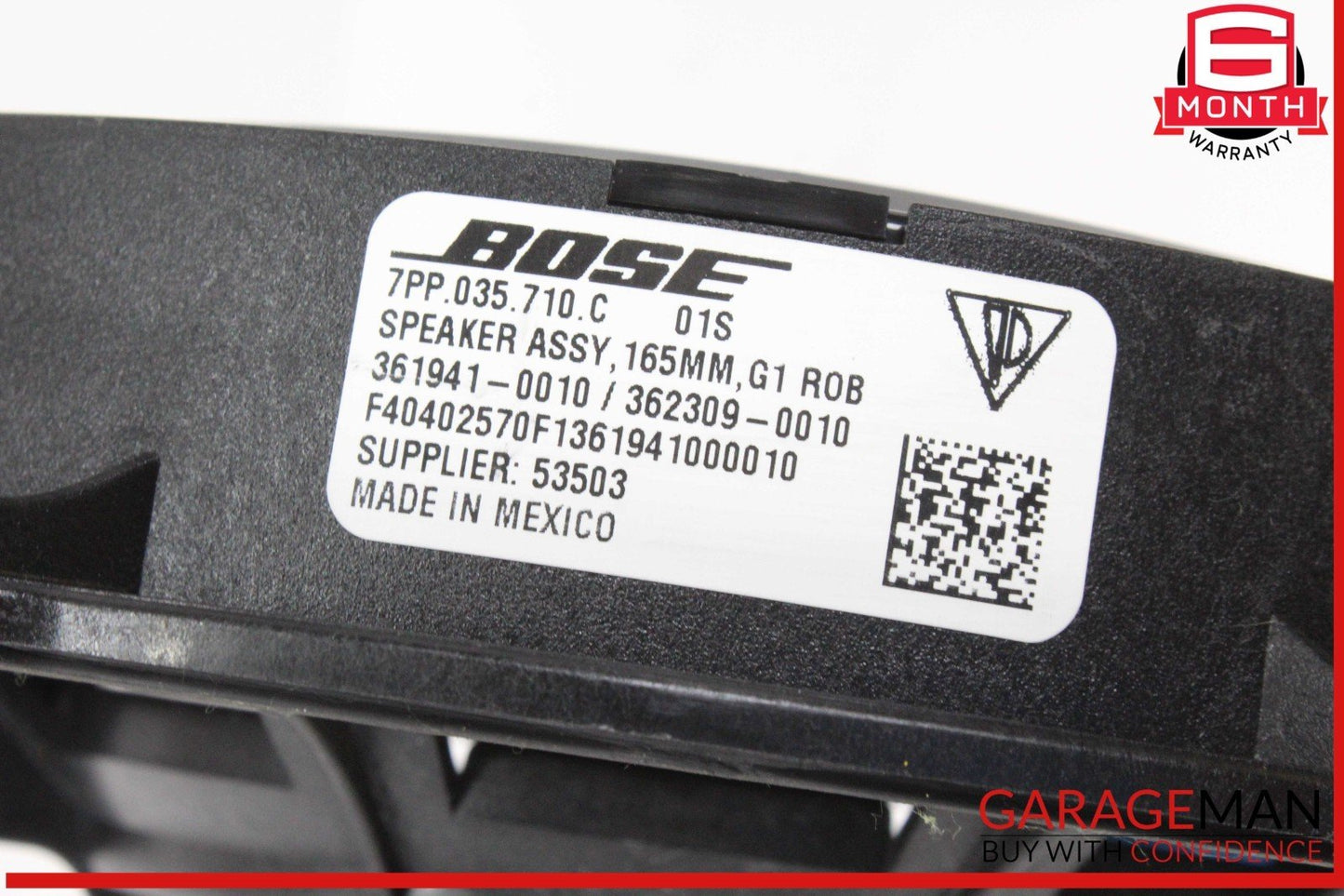 10-18 Porsche Panamera 970 E-Hybrid Rear Left & Right Side Door Sound Speaker