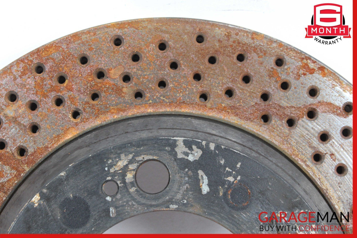 05-12 Porsche Cayman 987 Front Right & Left Drilled Brake Rotor Disc Set OEM