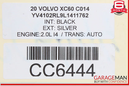 18-21 Volvo XC60 AWD 2.0L Engine Motor Block Assembly OEM 127k