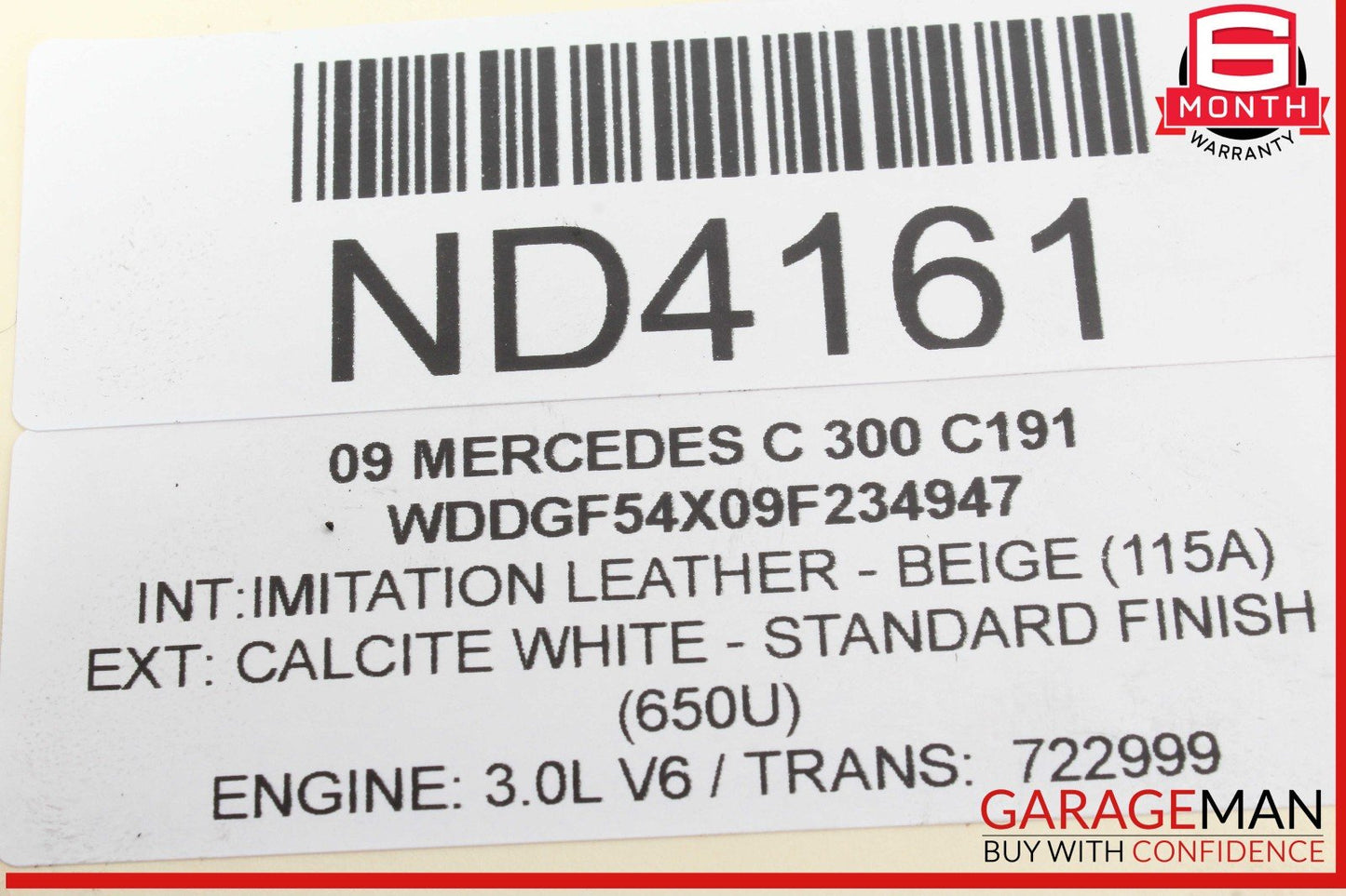 05-12 Mercedes W204 C300 SL550 Lower Oil Pan 2720100128 OEM