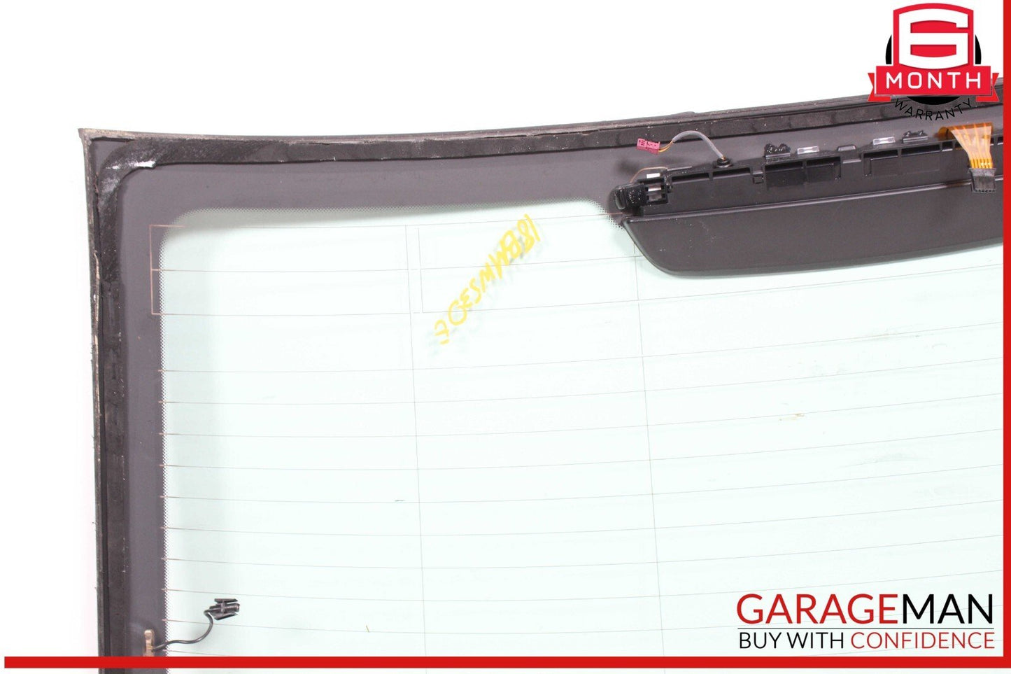 17-23 BMW 530e 530i 540i Rear Windshield Windscreen Back Window Glass OEM