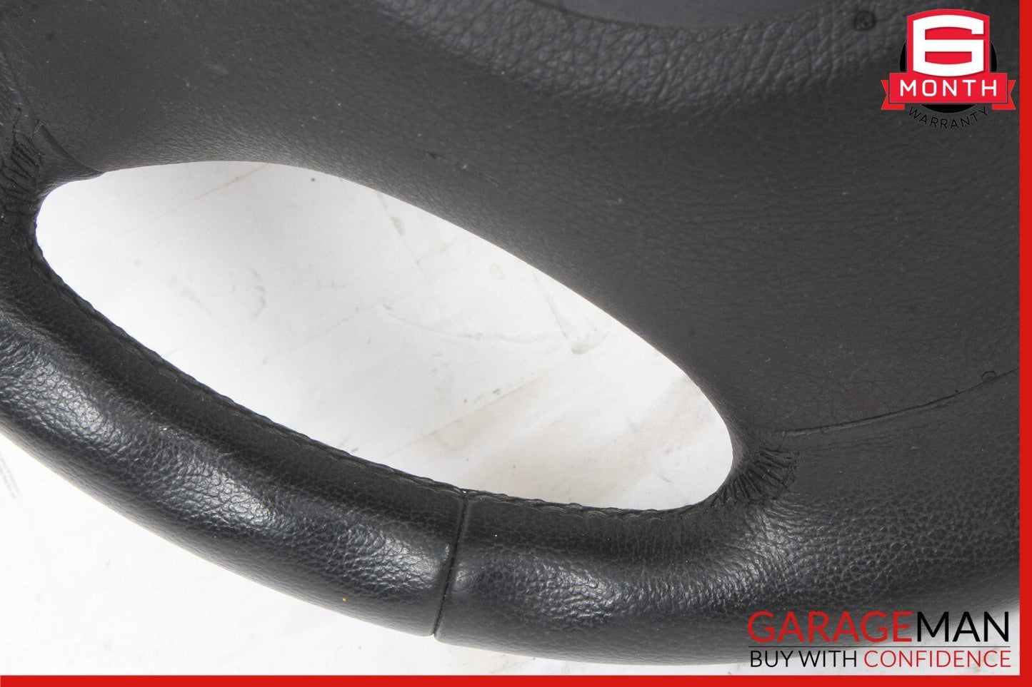 12-18 BMW 320i 328i Steering Wheel Leather Black OEM