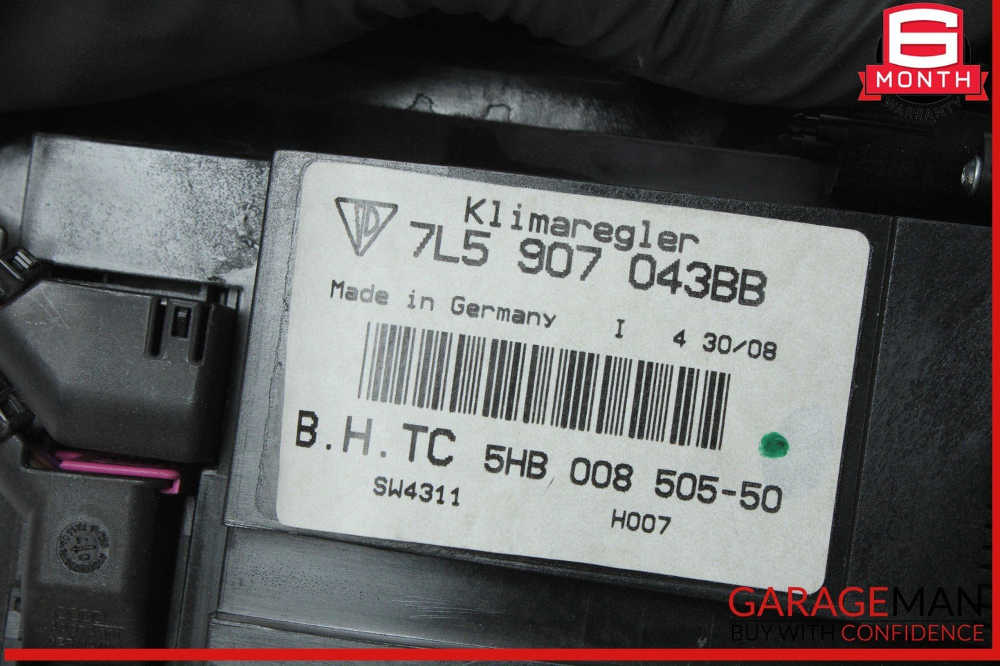 03-10 Porsche Cayenne 957 A/C AC Heater Climate Control 7L5907043BB OEM