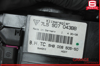 03-10 Porsche Cayenne 957 A/C AC Heater Climate Control 7L5907043BB OEM