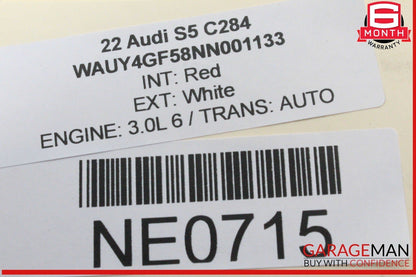 18-24 Audi S5 A5 Rear Right Side Inner Tail Light Lamp LED 8W6945094AB OEM