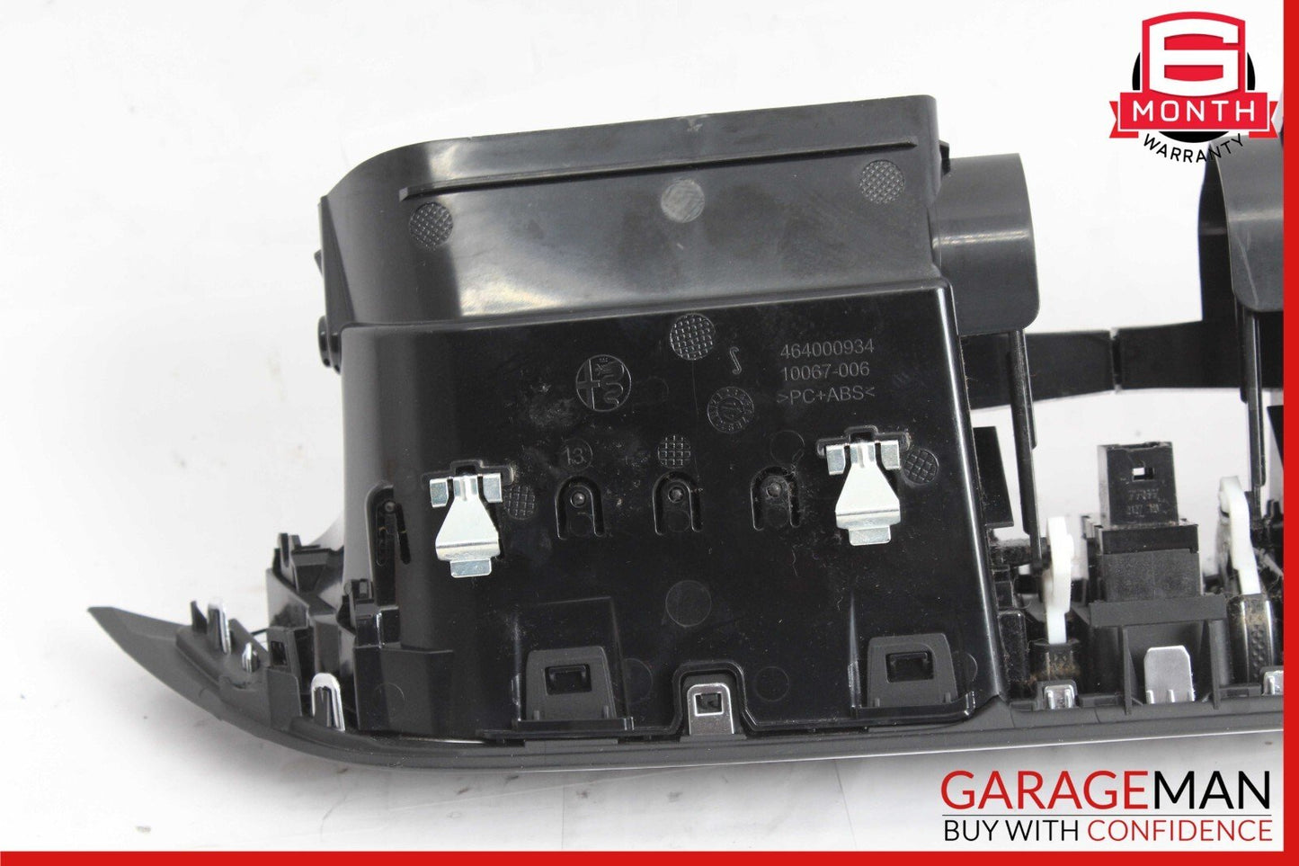 17-22 Alfa Romeo Giulia Center Air Dash AC A/C Heater Vent Black 1561382370 OEM
