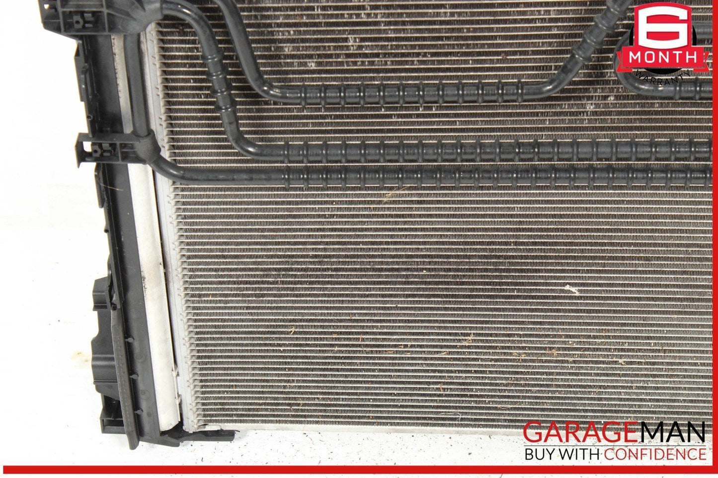 12-15 Mercedes W204 C250 Engine Motor Cooling Radiator A/C AC Condenser Assembly