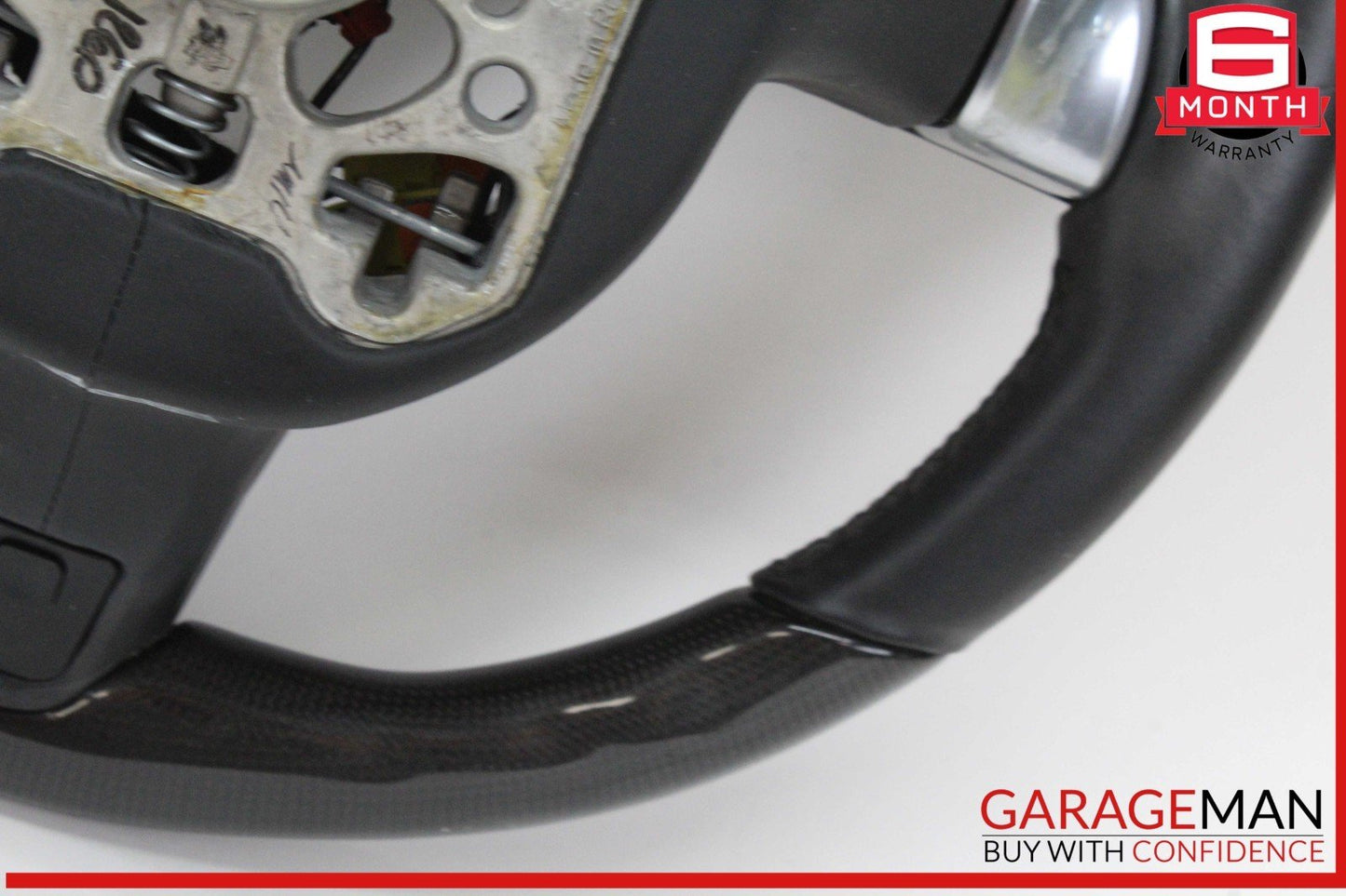 10-16 Porsche Panamera 970 E-Hybrid Carbon Fiber Steering Wheel 7PP419091CM OEM