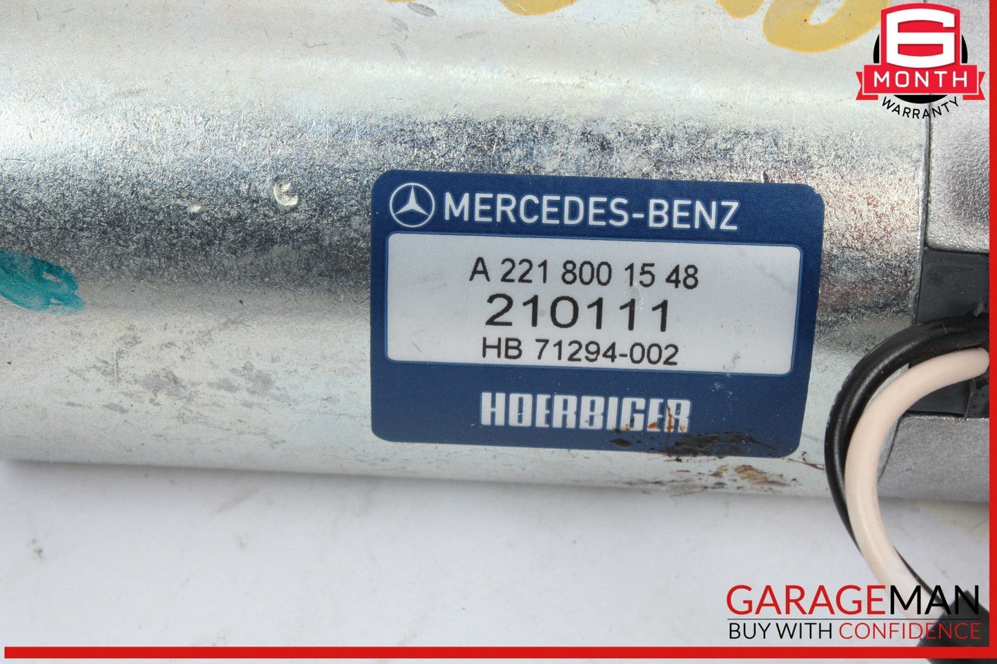 07-13 Mercedes W221 S400 Hybrid Trunk Lid Locking Hydraulic Pull Down Pump OEM