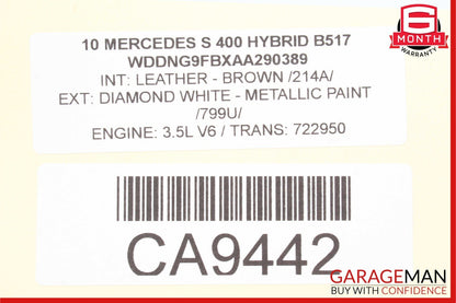 10-13 Mercedes W221 S400 S550 S350 Door Harness Rear Left or Right Side OEM