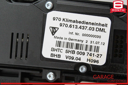 10-13 Porsche Panamera 970 Center Console Multifunction Switch Control OEM