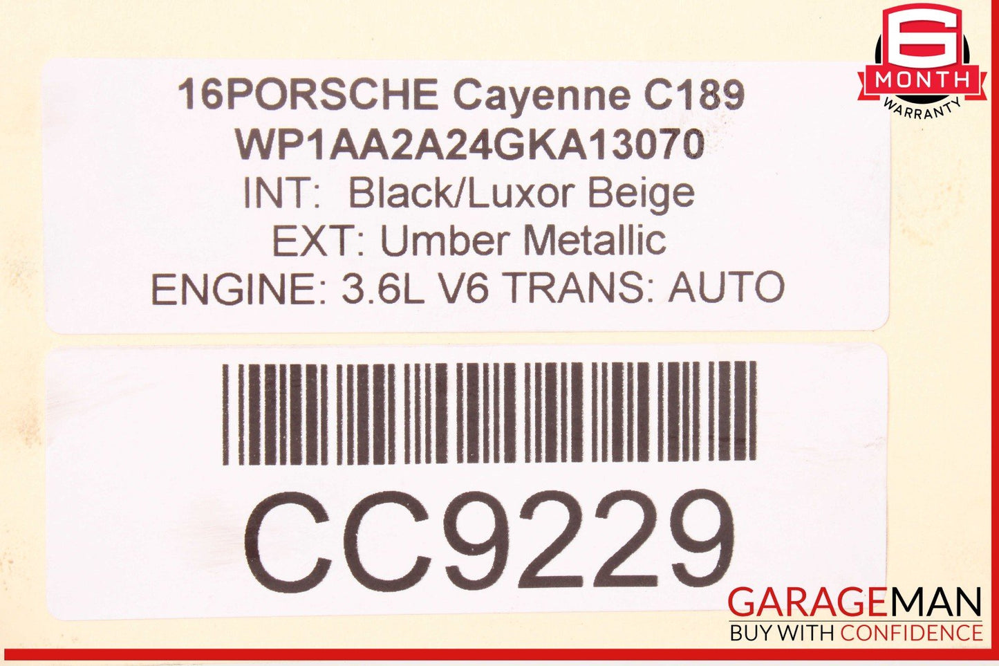 11-18 Porsche Cayenne 958 Rear Differential Diff Axle Carrier OEM