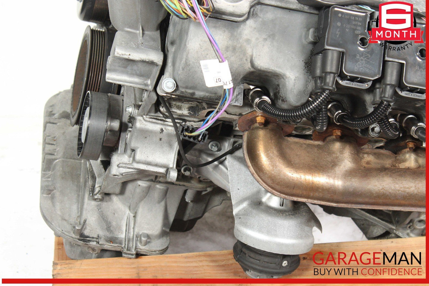 97-05 Mercedes R170 SLK320 E320 Engine Motor Block Assembly V6 M112 RWD OEM 176k