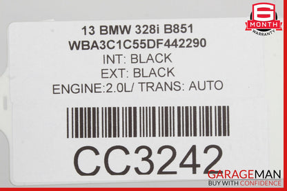 12-16 BMW F30 328i Front Bumper Cover Panel Assembly OEM