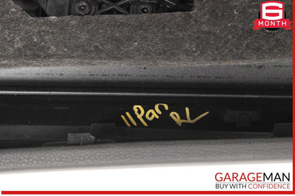 10-16 Porsche Panamera 970 GTS Rear Left Interior Door Panel Leather OEM