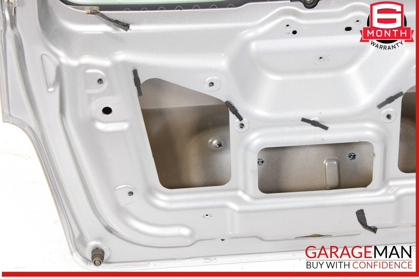 12-17 Fiat 500 Rear Trunk Lid Tailgate Liftgate Shell Gray OEM