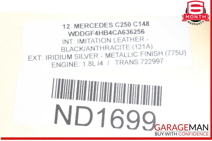 12-15 Mercedes W204 C250 SLK250 M271 Engine Throttle Body 2661410525 OEM