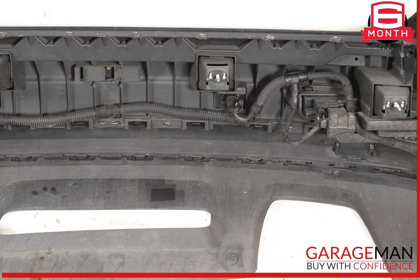 16-18 Audi Q3 Rear Bumper Cover w/ Parking PDC Sensors Black OEM