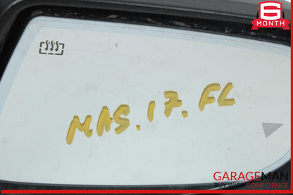 14-17 Maserati Quattroporte Ghibli Front Left Side Mirror Door Rear View White