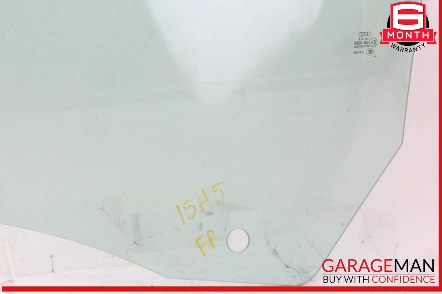 10-17 Audi A5 RS5 Convertible Front Right Door Window Glass OEM