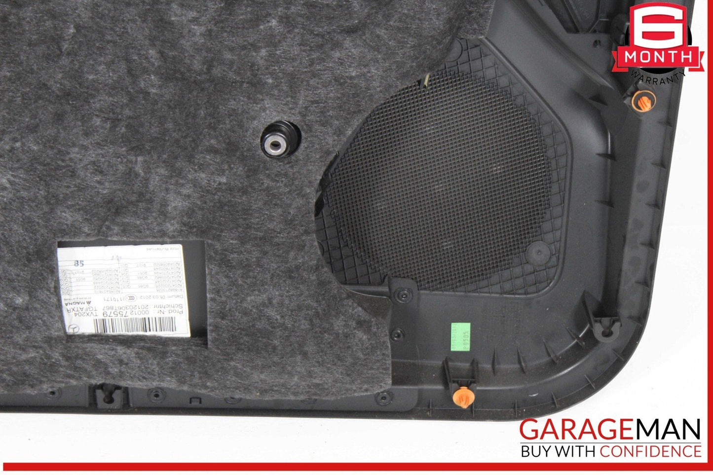 10-15 Mercedes X204 GLK350 Front Right Side Interior Door Panel Assembly OEM