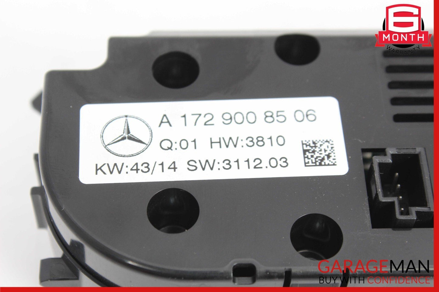 13-20 Mercedes R172 SLK250 SLC300 SLK350 AC A/C Heater Climate Control OEM