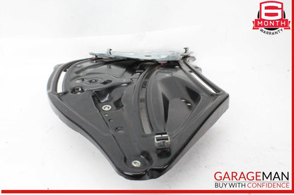 10-16 Mercedes W212 E400 Rear Right Door Window Regulator Frame w/o Motor OEM
