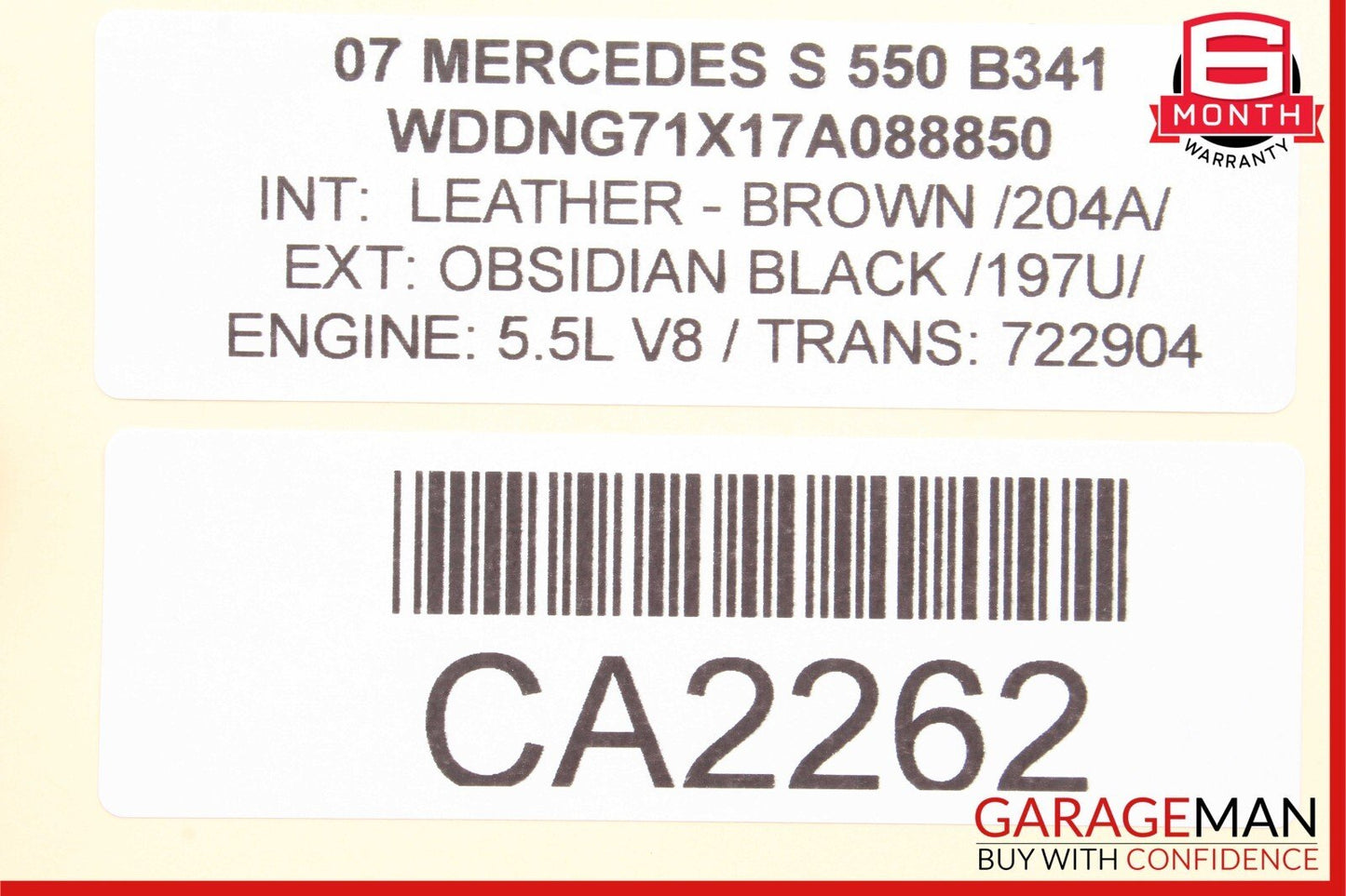 07-09 Mercedes W221 S450 S550 Front Dashboard Dash Trim Panel Cover Wood Bezel