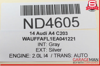 13-16 Audi A4 SQ5 Front Upper Overhead Dome Reading Light Lamp 8T0947135BM OEM