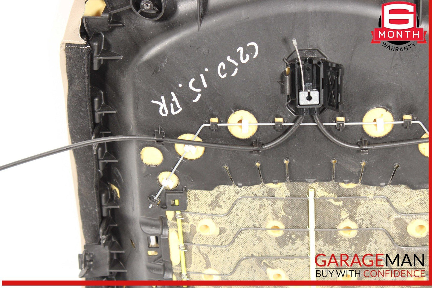 10-17 Mercedes W204 C250 E400 Coupe Front Right Top Upper Seat Cushion OEM