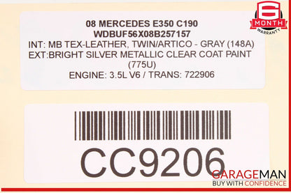 07-08 Mercedes W211 E350 Fuel Tank Reservoir Assembly OEM