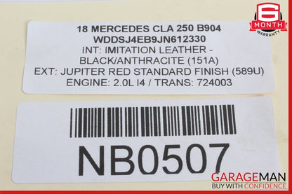 14-19 Mercedes W117 CLA250 Rear Right & Left Side Shock Absorber Strut Set of 2