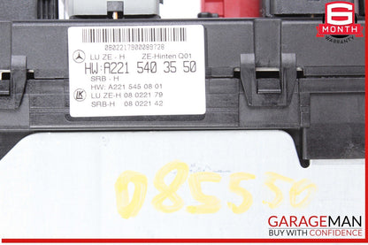 07-09 Mercedes W221 S550 CL550 CL600 Rear Trunk SAM Fuse Box Module Assembly OEM