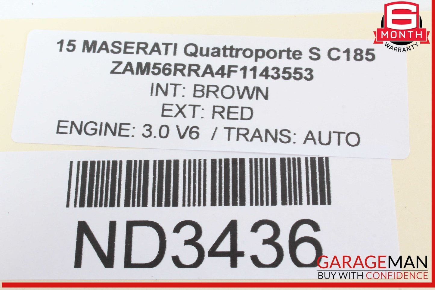 14-18 Maserati Quattroporte S Front Left Side Dashboard AC A/C Air Vent Trim OEM