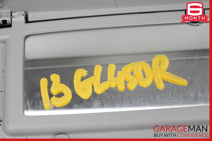 12-16 Mercedes X166 GL450 ML400 Sun Visor Sunvisor Right Passenger Side Gray OEM